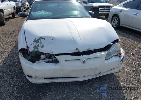 2005 Chevrolet Monte Carlo Ls из США, поврежденный, VIN 2G1WW12E859254262